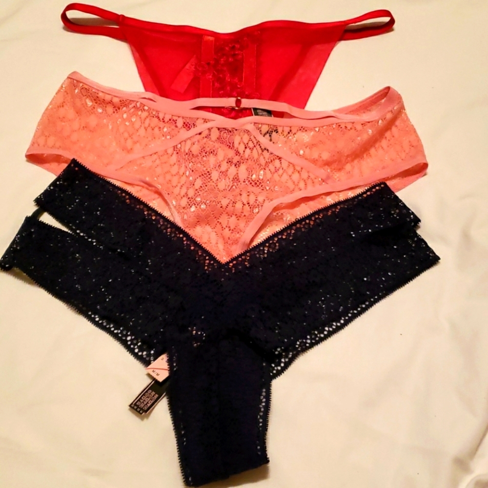3 Victoria secret woman panties